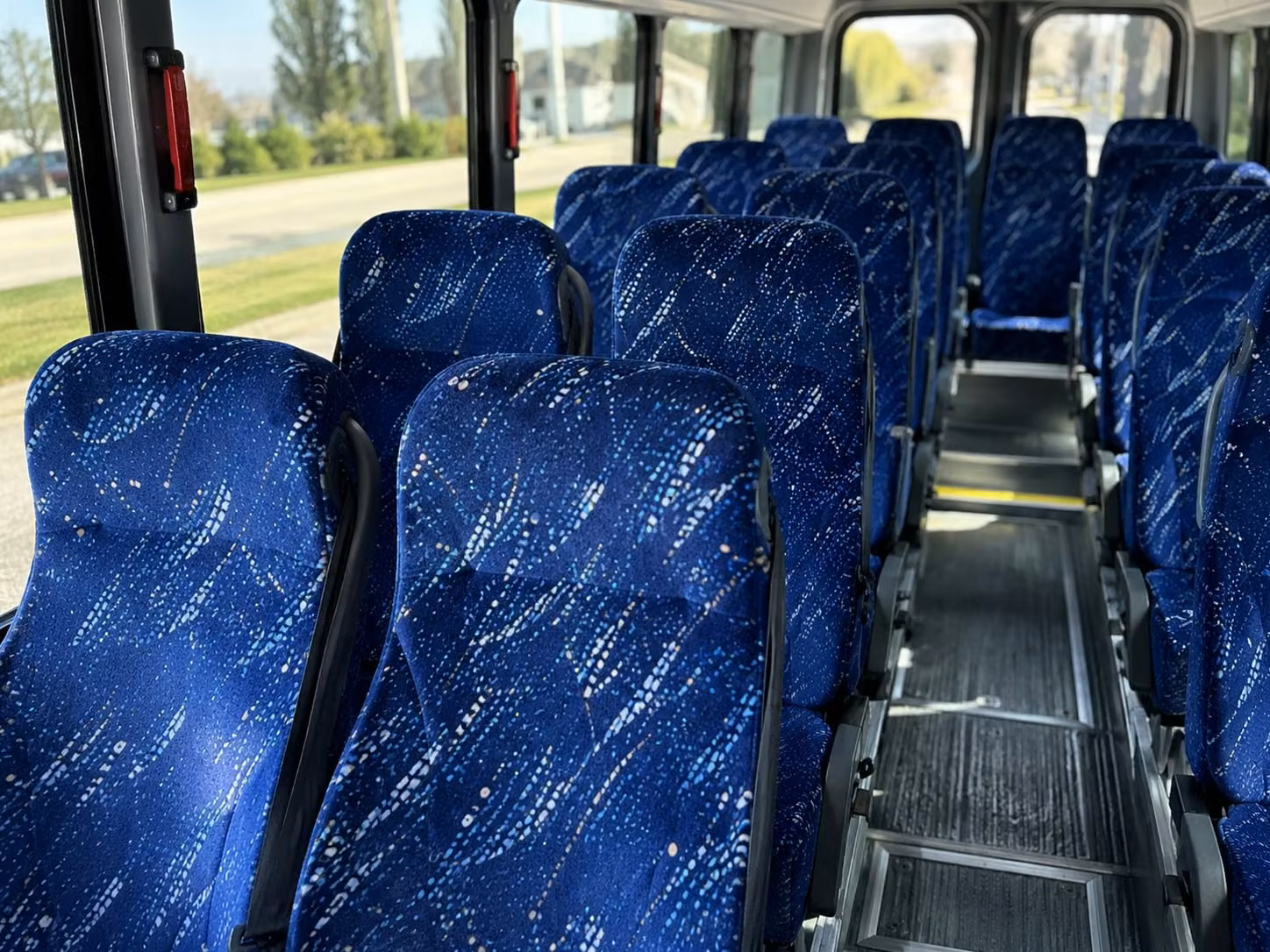 20 passenger minibus inside