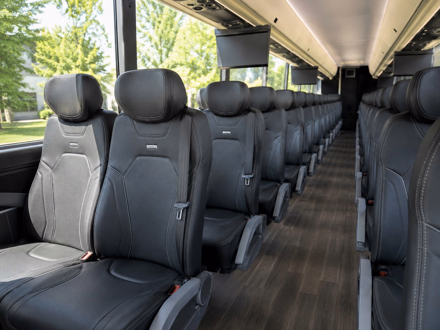 shuttle buses for st george wedding venues surrounded by red rock