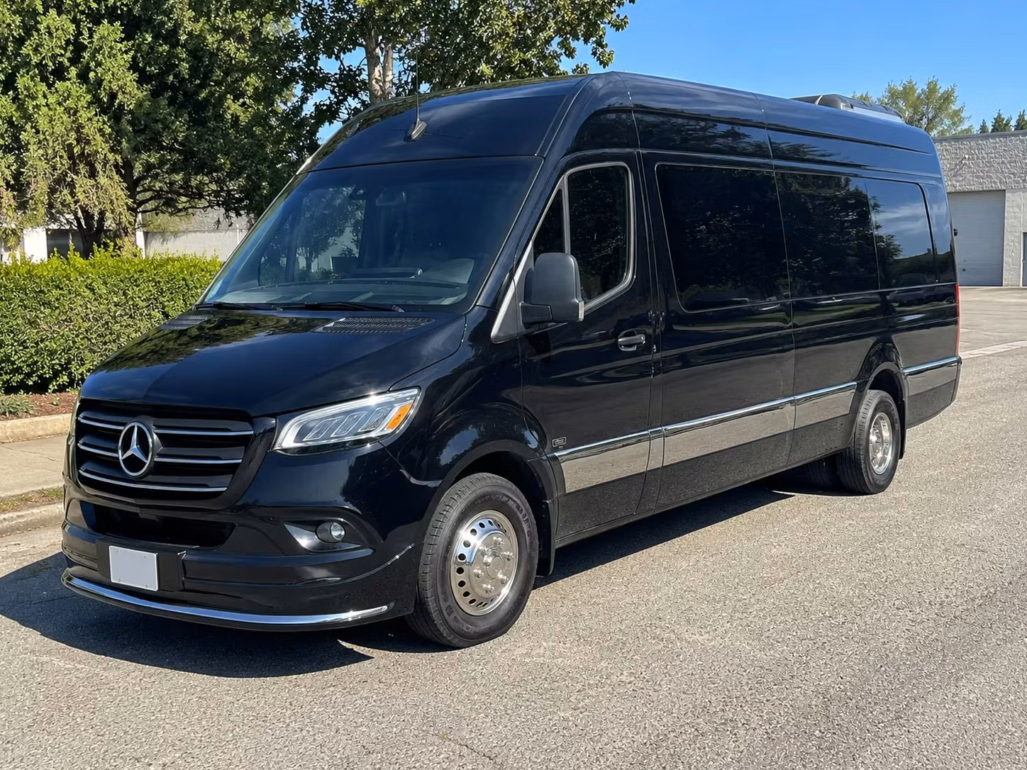 st george sprinter van rental with driver